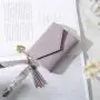 Factory wholesale Luxury Girl Female Fancy Wallet Brand Women RFID Rabbit Pendant Tassel Billetera Purse Carteras Women Wallet