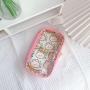 BD052 Simple Student Pencil Bag Cute Large Capacity PVC Transparent Pencil Case ins Zipper Pencil Box New Fashion