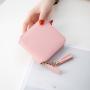 2023 new design HONGYA Custom Wholesale Minimalist Mini Small Slim Card Ladies Women Purse Wallet
