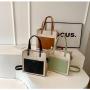 ZR895 Woman Bag Handbag Canvas Fashion Female Portable Big High Quality Shoulder Underarm Bag Girl Versatile Shopping Tote Bag
