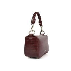 2021 High Quality Latest Crocodile Texture Woven Strap Bag PU Leather  Bag for Women