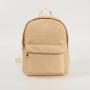 Keymay No MOQ RTS DIY Personalized Chenille Patches Waterproof Back to School Bag Nylon Backpack Rucksack Teen Book Bag