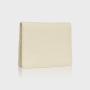 Factory wholesale leather business card holder lychee pattern mens leather bifold card holder wallet