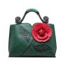 Fashion Cheap Custom Fashionable Famous Brands Designer Ladies Handbags China Wholesale PU Leather Flowers Woman Handbags