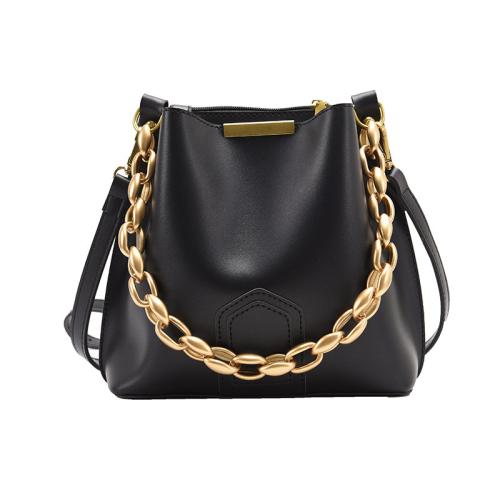carteras y bolsos de mujer Women Retro Chain Bucket Bag  Crossbody Sling Bags For Girls
