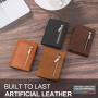 Oem Odm Front Pocket Id Credit Card Holder Full Grain Genuine Leather Crazy Horse Credit Card Bag