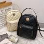 Women's backpacks 2024 ladies Knapsack new Korean fashion women's bags leisure leather backpack for woman