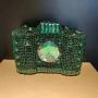 High Quality Clutch Handbag Purses Rhinestone Purse Diamond Crystal Camera-shaped Evening Bag 2024