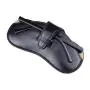 Custom 2024 Oiled Waxed Genuine Leather Glasses Bags Fashion Handbag Sun Glass Pouch