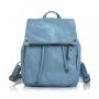 SC040 Outdoor Travel Backpack Ladies Waterproof PU Leather Women Backpack Purses Vintage  Casual Shopping Backpacks