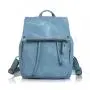 SC040 Outdoor Travel Backpack Ladies Waterproof PU Leather Women Backpack Purses Vintage  Casual Shopping Backpacks
