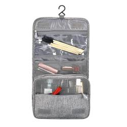 HR032 Hanging Hook Portable Travel Toiletry Bag Waterproof Polyester Makeup Cosmetic Wash Bag Journey Comfortable Storage Bag