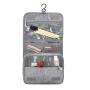 HR032 Hanging Hook Portable Travel Toiletry Bag Waterproof Polyester Makeup Cosmetic Wash Bag Journey Comfortable Storage Bag