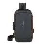 CY015 Chest Bag Men Casual Anti-theft Shoulder Bag Slanting Cross Backpack Waist Pack Business Travel Satchel