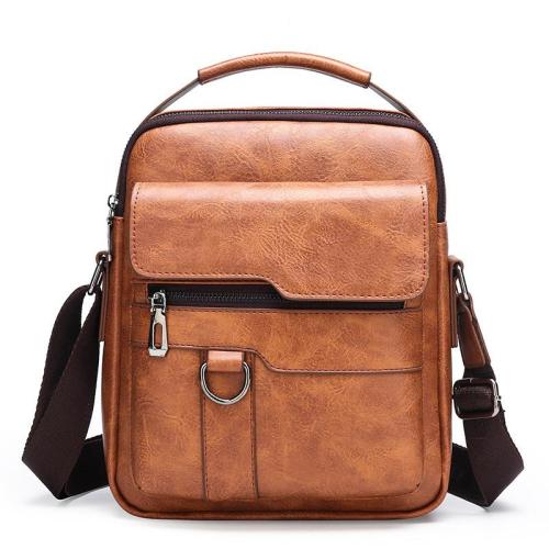 New men's vertical business and leisure men's bag