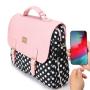 LOVEVOOK Custom bags 15.6 inch computer bags for Women Cute Laptop Sleeve Case  Work College Slim Laptop Bags