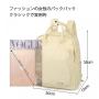 2024 fashion simple large capacity women's cross-rail leisure travel backpack can be a large number of wholesale