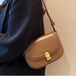 New trendy single shoulder retro women's bag sac tendance 2024