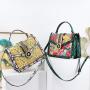 2024 new fashion women handbags quality printing PU designer female bags wholesale products ladies shoulder bags luxury 25 cm