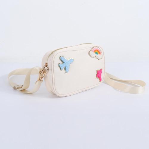 Low MOQ Waterproof Sling Crossbody Bag Nylon Zipper Travel Pouch Waist Bag Custom Shoulder Messenger Crossbody Bag Women