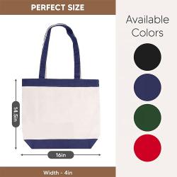 Cotton Canvas Custom Large Beach Bag Reusable Wholesale Canvas Tote Beach Bags For Shipping Ladies And Women