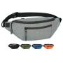 Gelory Outdoor Travelling Sports Waist Bag Unisex Belt Bag Wholesale Customizable Bum Fanny Pack With 4-Zipper Pockets