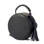 Custom Wholesale Ladies Hand Bag Girl Designer Purse round bag For Women Crossbody PU Leather Handbags