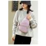 ZF281 Women's Messenger Bags Simple Nylon Waist Bag Fashion Leisure Travel Shoulder Bag Waterproof Lightweight Daily