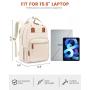 LOVEVOOK OEM Fashion Anti-Theft Travel Backpacks with USB Port Casual Daypack for Work Computer Laptop Backpack for Women Men