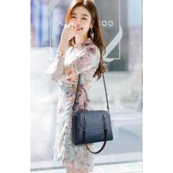 ZR646 Women Bag New Fashion Sets Of Mother Bag Ladies Retro PU Large Capacity Shoulder Handheld Cover Type Crossbody Bucket Bag