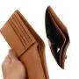 Wholesale Man's Wallets Genuine Leather Bifold Wallet RFID Blocking Slim Men Wallet