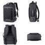 ZF246 Laptop Bag USB Charger Computer Cover Backpack Oxford Fabric Waterproof Zipper Print Logo Gift Backpack Business Schoolbag