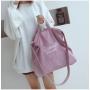 Factory wholesale Ladies Embroidered Letter Handbag Corduroy One Shoulder Diagonal Tote Bag