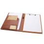 High quality leather file cover customized bill cover A4 size leather cover with logo