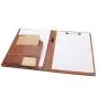 High quality leather file cover customized bill cover A4 size leather cover with logo