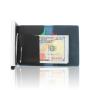 Vintage Genuine Leather Pop Up Wallet Minimalist Crazy Horse Leather Aluminum Card Holder Men Wallets