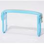 New Candy Color Transparent PVC Cosmetic Bag Color Printing Waterproof Portable Toiletry bag Zipper Travel Storage Bag