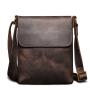 XL311 Genuine Leather Multi-layer Large Capacity Messenger Bag Wear-resistant Durable Bag First Layer Cowhide Men's Shoulder Bag