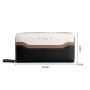 OEW209 Hot Sale Fashion Design Women Wallet Business ID Credit Card Holder Long Handhelding Wallet Double Zipper Coin Purse