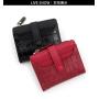 KBW190 Women's Fashion Stone Pattern With Buckle Two Fold Multi Card Position Large Bill Position Coin Position Zip Women's Bag