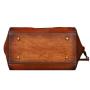 Luxury Vintage Genuine Leather Women Handbags For Retro Ladies Shoulder Bags With Embossed Flowers