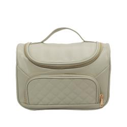 ODM OEM NEW Arrival 2023 Aopiya wholesale costom pu leather luxury travel cosmetic bag cases simple makeup bag