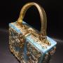 Acrylic dinner bag empty metal carved drilling handbag Bing shoulder oblique back lady bag purses and handbags 2023