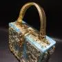 Acrylic dinner bag empty metal carved drilling handbag Bing shoulder oblique back lady bag purses and handbags 2023