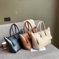 Large Capacity Trendy Bolsos De Mujer Vegan Leather Bags Custom Hand Bag Tote Handbag for Women
