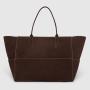 2023 Designer Handbags Dark Color Custom Logo Crossbody Suede Leather Tote Bags For Women