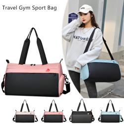 Separate Shoe Position Dry And Wet Separation Sports Yoga Fitness Bag Travel Large Capacity Portable Travel Bag