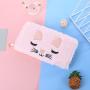Custom Design Plush Wallet Lovely Cartoon Cat Shape Purse Wallet Card Holder Wallets