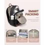 LOVEVOOK wholesale work business Large Computer Bags with Laptop Compartment College travel school laptop backpacks for women