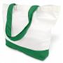 DIY Your Creative Design Blank Canvas Shoulder Tote Bag Large Capacity Reusable Grocery Shopping Handbag